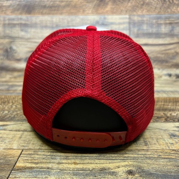 Lagunitas Brewing Company Mens Trucker Hat Navy Snapback Beer Dog Baseball Cap - Picture 5 of 8